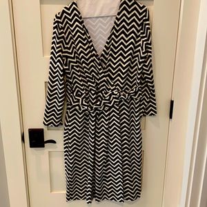 Talbots faux wrap dress